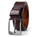New style belt men's spot logo belt men's high end casual simple belt men's trendy men_viptrois.com
