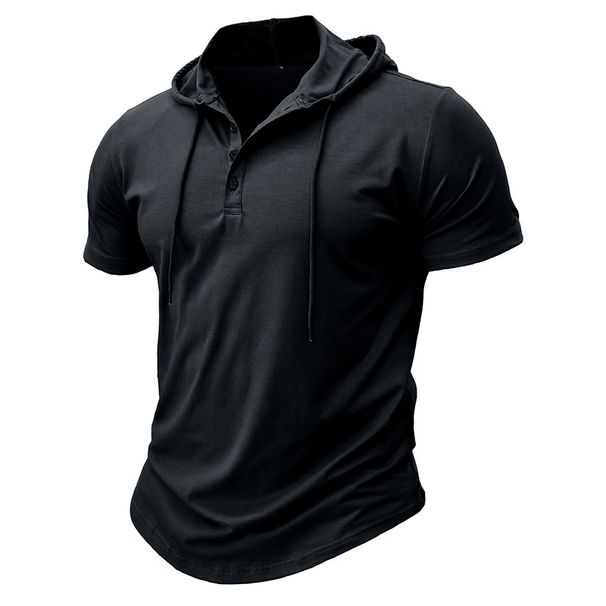 Men's Clothing Men's Short Sleeved T Shirt Hoodie Top_viptrois.com