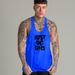 Summer Fitness Pure Cotton Vest Men's Slim-fit American I-shaped Back Sports Training Clothes Cross-border Foreign Trade Tide Brand_viptrois.com