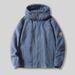 Men's Thickened Double-Layer Fleece Hoodie Winter Warm Windproof Zip-Up Jacket For Casual Outdoor_viptrois.com