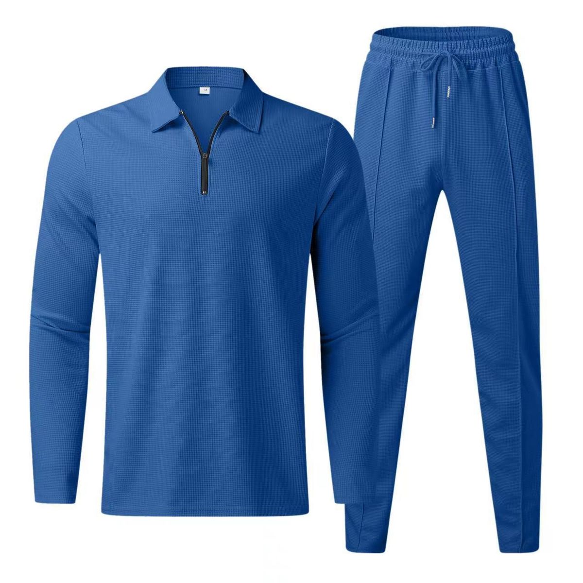 Men's Long Sleeve Tracksuit Set – Comfortable & Stylish Lounge & Casual Outfit_viptrois.com