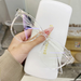 New Transparent Anti-Blue Light Unisex Trendy Customizable Myopia Student Round Frame Non-Prescription Glasses_viptrois.com