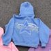 2024 HDN Five-Pointed Star Print Hooded Pullover Sweatshirt Casual Loose New Hot-Selling Top_viptrois.com