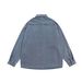 Men's Clothing Retro Design Plaid Floral Heavy Embroidery Denim Long Sleeved Shirt Loose Casual Couple Shirt_viptrois.com