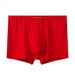 Pulse Zodiac Red Underwear 100% Boxer Briefs Horse Year Underpants Men's Pure Cotton_viptrois.com