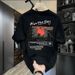 Men's Clothing Heavy Cotton Short Sleeved T Shirt Casual Trend Men and Women Summer Ins White Round Neck Top Trendy Versatile Men's Half Sleeve_viptrois.com