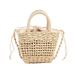 Hollow Small Square Bag Shoulder Crossbody Mini Hand Woven Small Fresh DIY Ladies Bag_viptrois.com