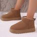 SHLIANG Thick Plush Platform Snow Boots Women Winter Keep Warm Fur Cotton Shoes Woman Suede Slip-On Ankle Botas Padded Shoes Y0074_viptrois.com