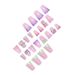 Beauty & Health Wearable Nails 2yk Flashing Diamond Flower Gradient Wearable Nails Long Duckbill Shape False Nails_viptrois.com