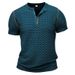 Men's Clothing Casual Slim Breathable Men's Short Sleeved T Shirt Men's Muscle Henry Shirt Men's T Shirt_viptrois.com