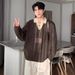 Fake Two-piece POLO Shirt Lapel Knitted Sweater Men's Old Money Style High-end Autumn And Winter Sweater Tide_viptrois.com