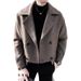 Loom Loom Trench 2025 New Spring And Autumn Winter Men's Coat Trendy Versatile Stylish Woolen Jacket Overcoat For Men_viptrois.com