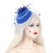 new hot selling Republic of China bride mesh feather head flower hair accessories hairpin retro veil hat_viptrois.com