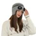 Women's Hats Aviator Sunglasses Plus Velvet Knitted Hat Autumn And Winter Cold Proof Warm Wool Hat Men And Women All Match Trendy Glasses Cold Hat_viptrois.com