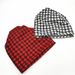 Qianniao Checkered Korean Spring Autumn New Headband, Sunscreen Sunshade Hat, Multi Use, Thin Fashionable And Warm Hat_viptrois.com