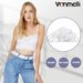 Stretch Women's Men's Elastic Fabric Adjustable Braided Belt Women With Gold Buckle For Jeans Trousers Shorts Dress_viptrois.com