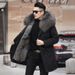 Men's Clothing Premium Mink Fur-Lined Parka Coat For Men - Detachable Hood Winter Jacket With Real Mink Inner, Slim Fit Mid-Length Outerwear_viptrois.com