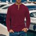 Men's Corduroy Button-Up Sweatshirt – Vintage-Inspired Long Sleeve Shirt For Casual & Layered Looks_viptrois.com