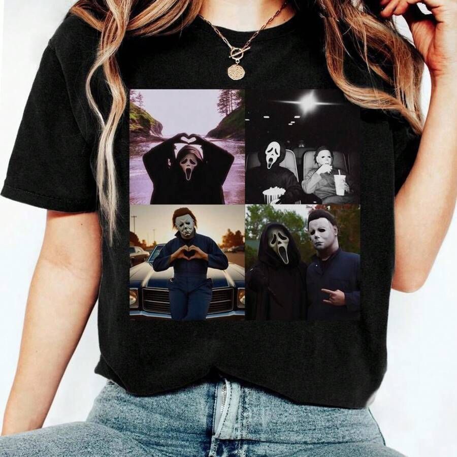 gráfica Retro Scream Heart - Camiseta Vintage De Los 90_viptrois.com