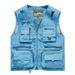 Unisex Multi-Pocket Outdoor Vest - Lightweight Fishing & Utility Waistcoat For Men & Women (12 Colors, S-6XL)_viptrois.com