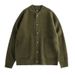 Men's Knitted Cardigan Thickened Winter Sweater Jacket,Solid Color Simple Design_viptrois.com