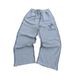 Men's Casual Embroidered Streetwear Pants - Loose Fit Straight Leg Summer Trousers With Unique Design Comfortable & Stylish For Teens & Young Adults_viptrois.com