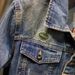 Men's High-End Retro Loose Fitting Denim Jacket Trendy Handsome Spring Autumn Top_viptrois.com