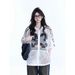 Hooded Hollow-out Digital Print Sports American Style Loose Short-Sleeve For Men And Women In Summer,_viptrois.com
