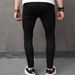 Men's Slim Fit Stretch Jeans – Classic Black Denim With Tapered Leg (XS-XXL) | Comfortable & Stylish For Everyday Wear_viptrois.com