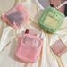 Makeup Tools & Accessories Dopamine Color Tofu Bag Large Capacity Portable Mesh Small Cosmetic Bag Lipstick Storage Bag Mesh Sanitary Napkin Bag_viptrois.com