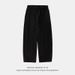 Men's Clothing Men's Spring And Summer New Loose Drape Slightly Tapered Bloomers Split Designtrousers_viptrois.com
