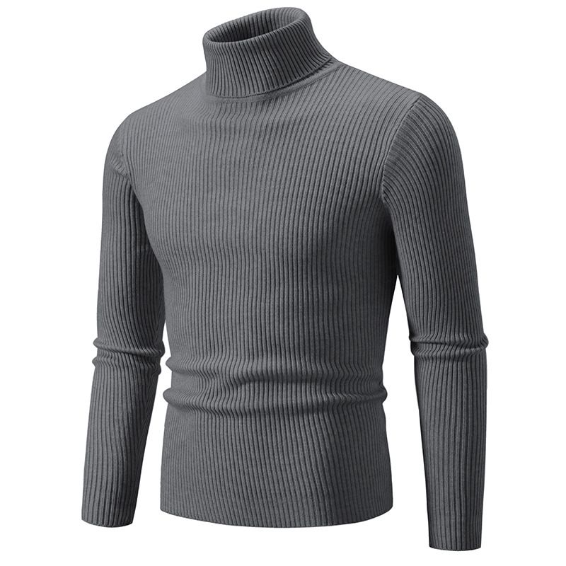 Men's Oversized Knit Sweater – Relaxed Fit Crewneck Pullover (M-5XL) | Breathable & Wrinkle-Resistant Cotton Blend_viptrois.com