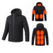 Men's Clothing special heating cotton coat for men Outdoor sports heating cotton coat USB three speed control heating cotton coat_viptrois.com