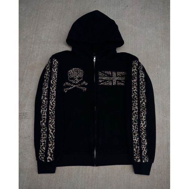 Men's Clothing Street Fashion Y2kins European And American Wholesale Personalized Printed Zipper Sweatshirt Sweatpants Suit Hoodie Retro Jacket_viptrois.com