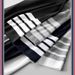TB color-woven four-bar stripe trendy brand half-sleeved pure cotton summer round neck short-sleeved T-shirt men's casual versatile trend_viptrois.com