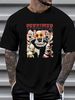 Vintage Terrifer T-Shirt, Shirt Gift For Wo And Man, Halloween Shirt Soft Comfortable Streetwear Fashion Breathable Stretched Homme Versatile_viptrois.com