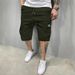 Top Cross Border European Size Work Shorts Men's Summer Thin Fashion Brand Loose Sports Pants Casual Five Point Horse Pants_viptrois.com