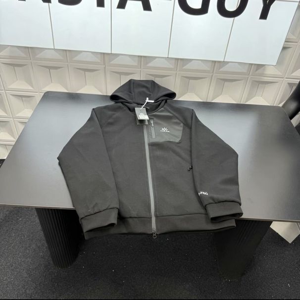 2026 Spring High-End Men's And Women's Light Luxury Hooded Casual Couple's Windproof Outdoor Thin Jacket_viptrois.com