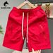 Men's Casual Drawstring Waist Shorts Style Summer Zipper Large Pocket Outdoor Sports Pants Versatile New_viptrois.com