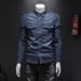 Men's Clothes Cotton Denim Shirt M5xl For Men_viptrois.com