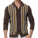 2025d Clothing Men's Spring Thin Knit Business Casual Long Sleeve Striped Polo Shirt SY0127_viptrois.com