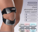 Sports Silicone Patella Strap Basketball Compression Brace Meniscus Running Hiking Cycling Shock Absorption Knee Support_viptrois.com