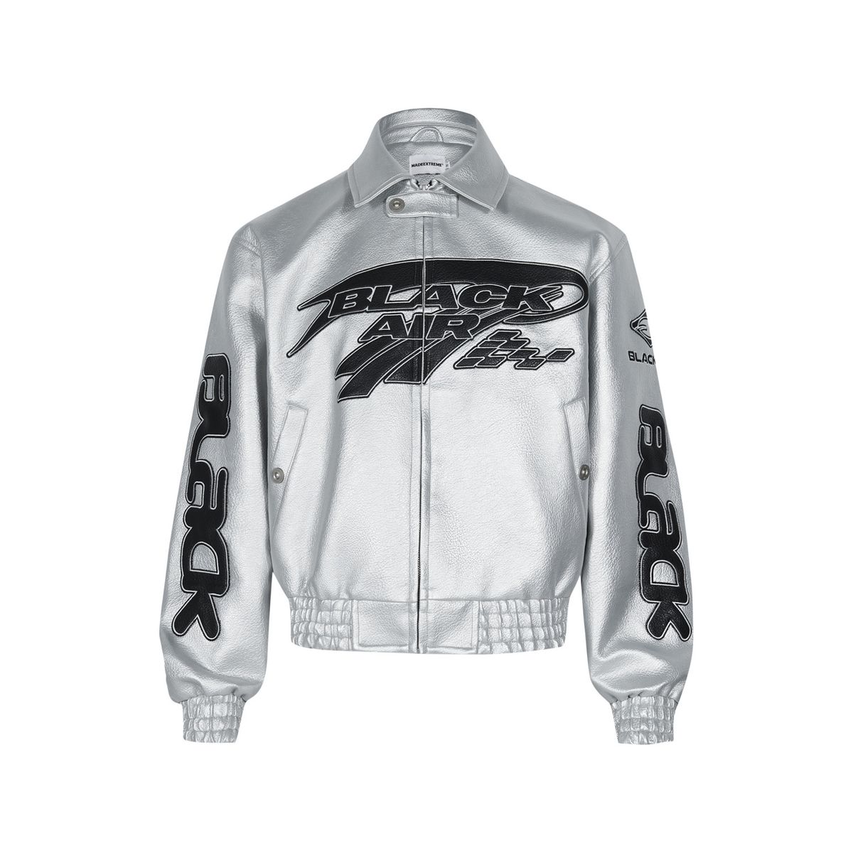 Men's Clothing retro street cleanfit litchi environmentally friendly leather jacket jacket PU leather_viptrois.com
