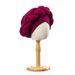 Women's Hats Twisted Autumn And Winter Simple Ethnic Headscarf All Match Thick Braid Milk Silk Big Braid Cross Head Cap_viptrois.com