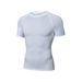 Men's Clothing Sports Elite Short Sleeved Quick Drying Clothes For Men Running Basketball Training Bottoming Shirt Elastic And Breathable Tights_viptrois.com