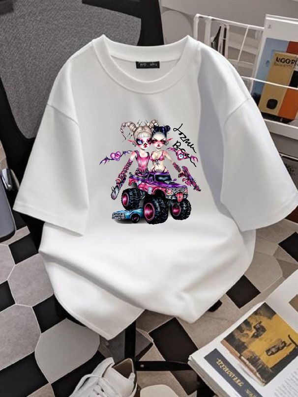New Jazmin Bean Cute Shirt New Black All Size Tee A729 Streetwear Comfortable Versatile Stylish Casual Graphic Stretched Unisex_viptrois.com