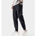 Men's Slim Fit Jogger Pants Embroidered Tiger Design Lightweight Breathable for Summer Adjustable Drawstring (Sizes M-3XL)_viptrois.com