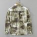 Tie Dye Trendy Long Sleeved Shirt For Men, Fashionable And Versatile, Artistic And Casual Loose Top_viptrois.com