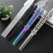 1PCS Foldable Comb Stainless Steel Butterfly Knife Comb Beard Moustache Brushe Salon Hairdressing Styling Tool_viptrois.com