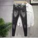 Men's Jeans Nine-point Pants Slim Double Zipper Stretch Casual Pants Long_viptrois.com